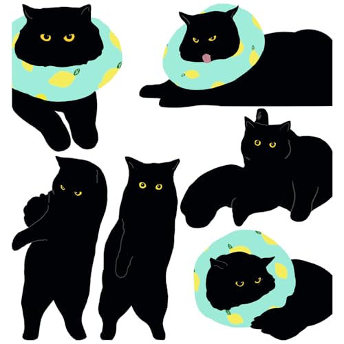 Magnetic Bookmarks - 6 Pieces Assorted Cute Book Markers Clip Set for Teachers Students Book Lovers Reading, for School Office Home Supplies, Kawaii Cat Magnet Page Markers - style: C