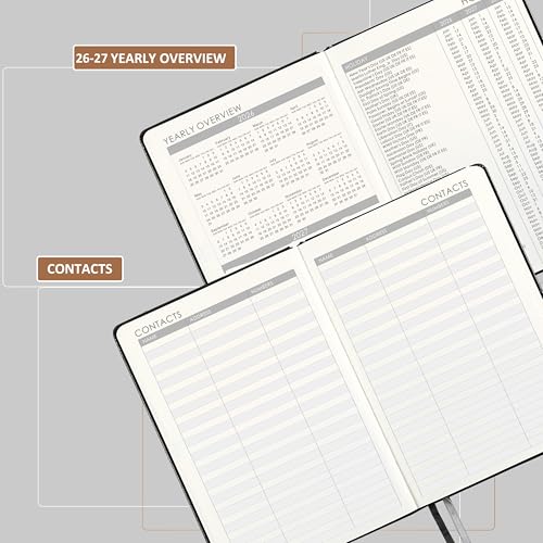 2026-2027 Planner - Planner 2026-2027 with Pen Loop, Jul 2026 - Jun 2027 - style: New, 5.75" x 8.25"| 26-27