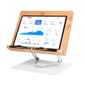 wishacc Book Display Stand, 1 Pack Metal Holder for Reading Kitchen Counter - size: 11.0 x 8.1 inches
