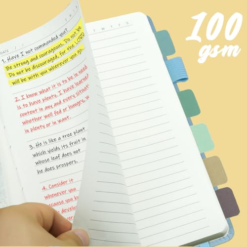 Hoci Poci 400 Pages Lined Journal Notebook, 5.8" x 8.4", Light Blue - color: Light Blue, size: Lined-400 Pages (5.7"×8.3")