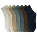 Women's Cotton Quarter Crew Socks - color: 12 Multicolor - 7 Pairs