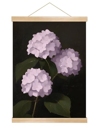 You found a duck Vintage Pink Hydrangea Poster Wall Art Decor,Retro Hydrangea Wall Art,Flower Linen Hanging Poster for Bedroom Living Room Office, 18.5X14inch (HD011) - color: HD011