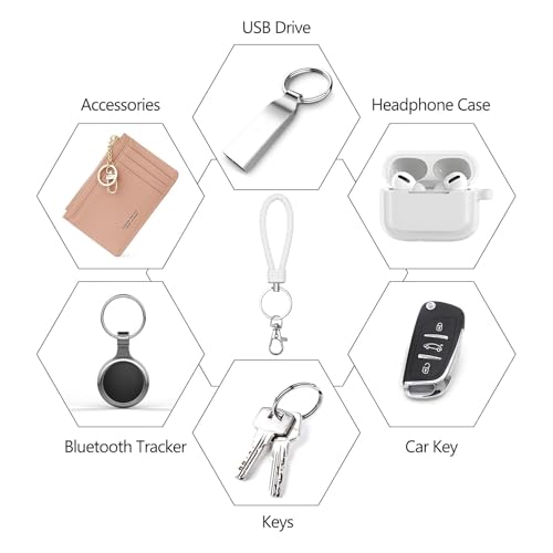ID Card Badge Holder Key Chain with Metal Keyring, Plastic Slide Open with ID Window for Women Men Girls Students,Snowy Mountain Starry Sky - color: Snowy Mountain Starry Sky