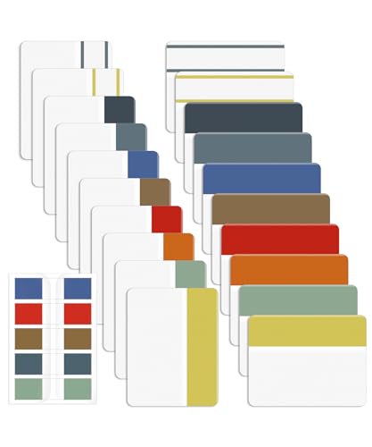 Mr. Pen- Sticky Index Tabs, 500 Pcs, 21 Sets, Colorful - color: Urban