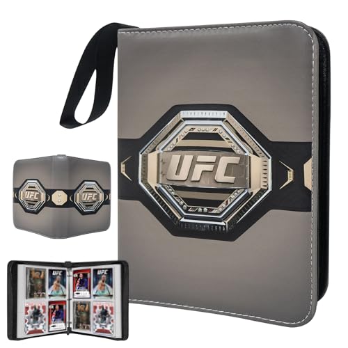 400 Pockets Sports Card Binder, Portable Waterproof PU Storage Album,CH51 - color: Combat-400