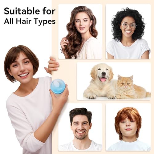 HEETA Scalp Massager Hair Growth Scrubber for Dandruff Removal Hair Care - color: Gradient Blue