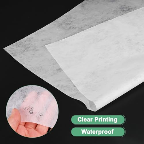 M METERXITY 152-Sheet Korean Cotton Wrapping Flower Paper, 11.8 Inch/ 30cm Waterproof Floral Wrapping Cotton Paper for Bouquets/Gift Packaging [White] - color: White