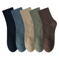 Women's Cotton Quarter Crew Socks - color: 23 Multicolor - 5 Pairs