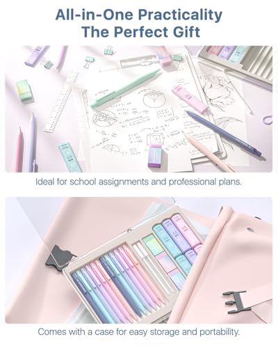Four Candies Cute Mechanical Pencil Set, 0.5mm & 0.7mm Point, 12-Count Pack - style: 12PCS 0.5 + 0.7 mm