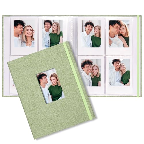 Vienrose Mini Polaroid Photo Album 208 Photos 2x3 Inch Grass Green 1 PACK - color: GrassGreen, size: 1 PACK