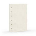 A7 Dotted Design Planner Refill 6 Holes Notebook Binder Refills, A7 Dot Matrix Planner Inserts for Filofax 100gsm Paper Pocket Size, 4.84 x 3.23'', Harphia - color: Dot Matrix, size: A7