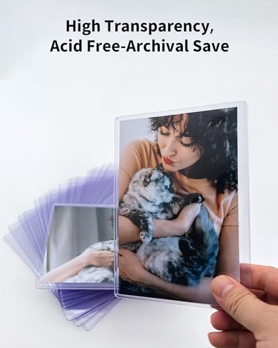 4x6 Toploaders 25 Pack, 39 PT Hard Plastic Photo Sleeves