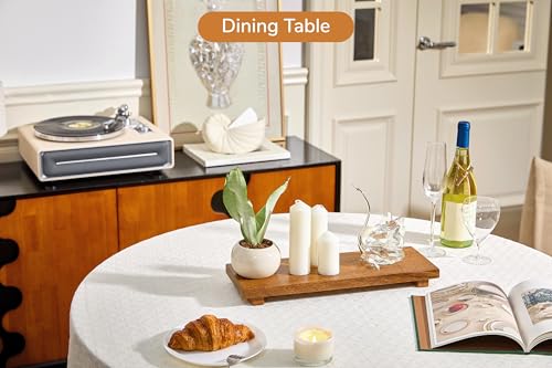 Narrow 17" Acacia Wood Riser Pedestal Stand for Kitchen Counter - size: Narrow:17"x6"