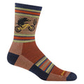 Darn Tough Vermont Men's Willoughby Micro Crew Cushion Hike Socks (5003) - color: Chestnut, size: X-Large
