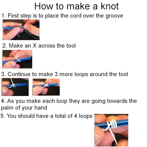 Rosary Cord Knotting Tool #36#7 & #9 Two Sided Twine Knotting Tool (1) - style: 1 Pack