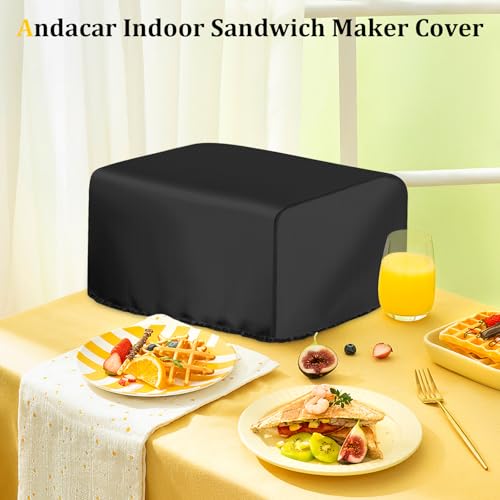 Panini Press Cover for Cuisinart Panini Press GR-4NP1-14"L×13"W×7"H - size: 14"L×13"W×7"H