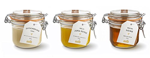 Le Parfait Super Terrine 125ml (4oz) Glass Canning Jar, Wire Bail Lid, 4 Pk - color: 125ml (Set/4)
