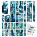 96Pack Magnetic Bookmarks for Reading,Women Men Teacher Book Lovers Gifts - style: Sea
