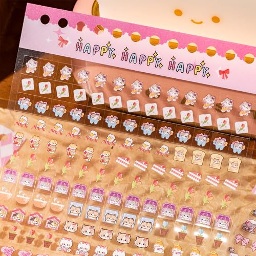 3500+ Japanese Sticker Book,Cute Food Sticker Book,Japanes for Adults - style: Dream Kingdom