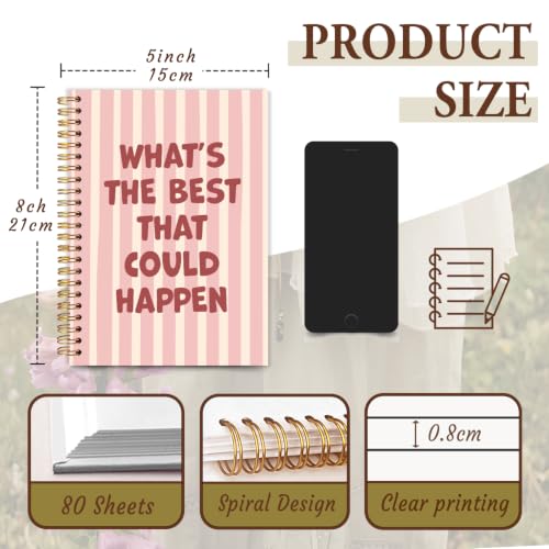 Cute Notebook Journal A5 for Girls - color: Pink-a5
