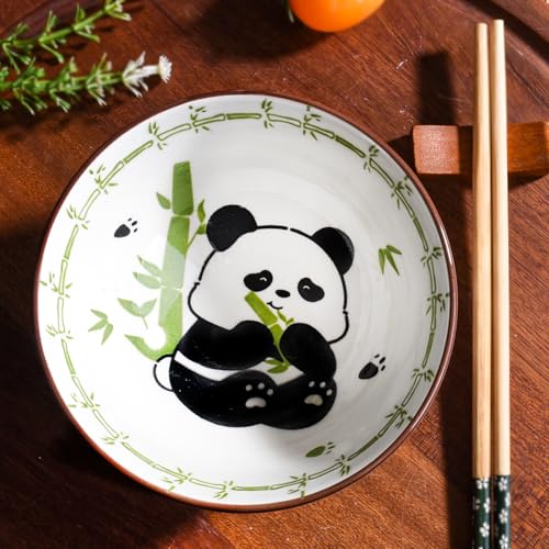 Ceramic Rice Bowl with Chopstick Set of 2, 4.45‘’ Porcelain Small Bowls - style: XM2