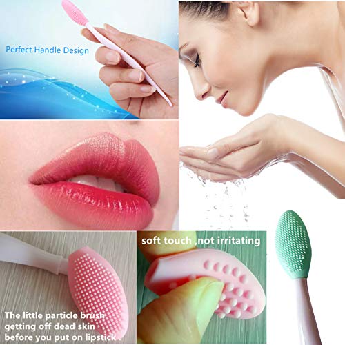 Facial Cleansing Brush,lip scrubber exfoliator,Pore Cleaning Brush Tool