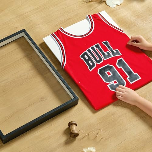 16x20 Large Shadow Box Frame with Thickened Acrylic Panel & Pins - color: Black + Thickened Panel + Foam Packaging, size: 16x20