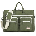 DACHEE Laptop Shoulder Bag for 15 Inch/15.6 Inch Macbook Pro - color: New Military Green