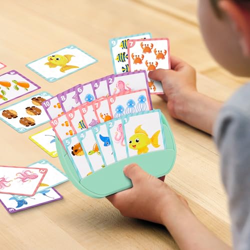 Card Holders for Playing Cards, 2 Pack Playing Card Holder (Green & Yellow) - color: Green & Yellow
