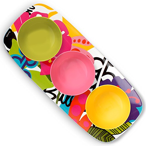 French Bull 19" Rectangular Platter - Melamine Platters and Serving Ware - Plate, Dish, Serving, Collection - Oasis - color: Oasis, size: 19" Rectangular Platter