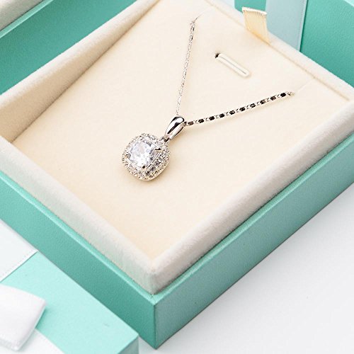 Oirlv Necklace Gift Box,Necklace Pendant Display Storage Case - size: Necklace/Pendant Box