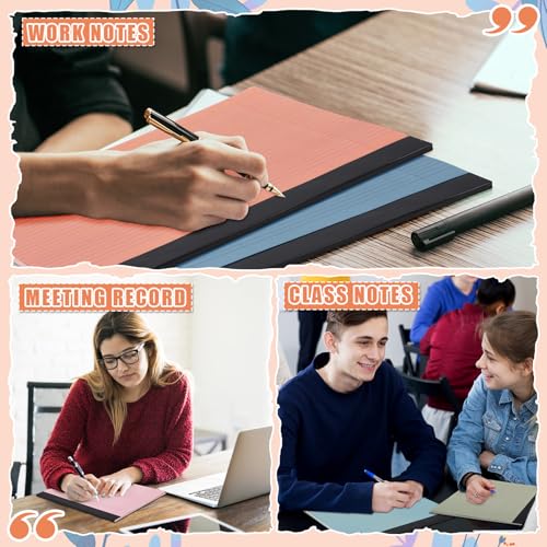 Lincia 6 Pcs Legal Pads Landscape Notebook, Slate Gray - color: Slate Gray