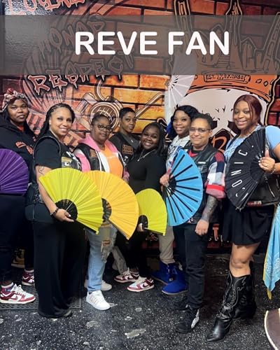 13inch Large Rave Fan Popping Fan Clacking Fans for Line Dancing,Hand Fans for Women Foldable,Boots on The Ground Fan,Portable for Outdoor,Wedding,Party,Decoration(Black,2 Packs) - color: Black