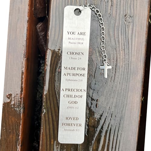 Christian Bookmark Gifts for Women Girls Boys, Inspirational Religious Book Mark Markers Faith (You are Beautiful) - style: You are beautiful