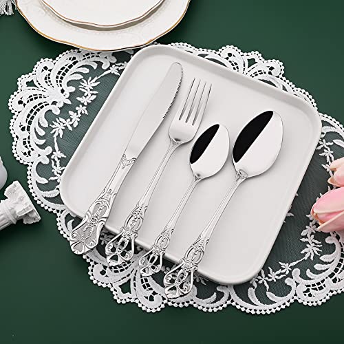 6.7 Inch Dessert Spoons, Yogurt Spoons, Coffee Spoons, Espresso Spoons, Ice Cream Spoons, Premium Food Grade Stainless Steel Metal Spoons, Mirror Finish, Set of 6 - size: Dessert Spoon 6 Pieces