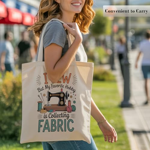 Aesthetic Canvas Tote Bag, Cute Reusable Bags for Women with Inner Pocket - color: Beige