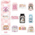 KACIOLA 12PCS Glittery Magnetic Bookmarks for Women, Cute Book Marks - color: Bookworm