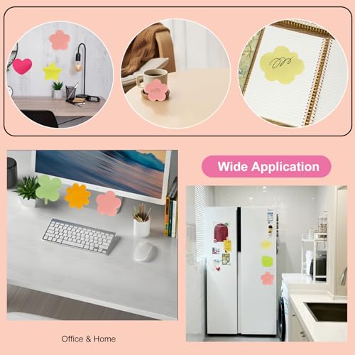 16 Pads Cute Sticky Notes, Fun Notes Memo Pads Back to School Supplies Notes Page School Tab for School Office