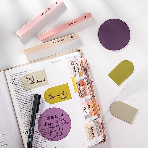 DiverseBee Transparent Sticky Notes Set with Quick Dry Pen (Muse) - color: Muse