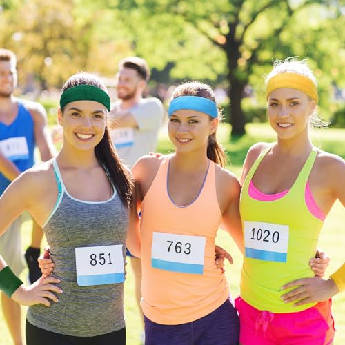 Sweatbands and Wristbands Set, Women, Men - color: Colorful