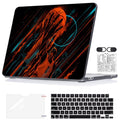 Basketball Sports Pattern Protective Case for MacBook Neo 13" A3404 - color: Cool Basketball Graphic