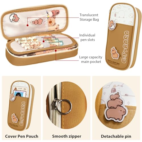 Capybara Stationery Set,Cute Capybara School Supplies Gifts