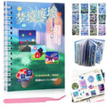 800Pcs Japanese Sticker Book for Journaling Adult, Cute Scrapbook Stickers - style: Ab 800Pcs Blue Dream
