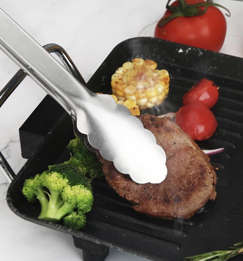 Kitchen Tongs Set, 3 PCS, 12, 9 & 7 Inch