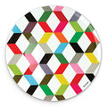 French Bull 15" Round Platter - Melamine Platters and Serving Ware - Plate, Dish, Serving, Collection - Ziggy - color: Ziggy, size: 15" Round Platter