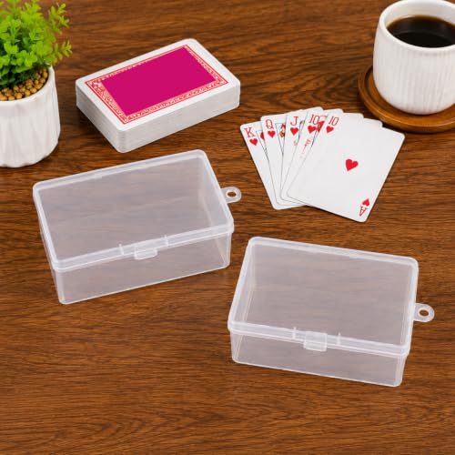 2PCS Empty Playing Card Case, Compatible with UNO/SkipBo/Phase10 Card - style: 2pcs