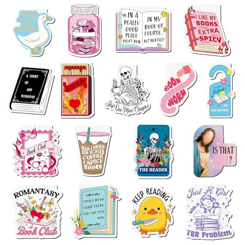 Skyygemm 18 Pcs Funny Magnetic Bookmarks Magnet Bookmarks Fun Cute for Reading Bookworm Booklover Women Work Adults Travel School Teacher Office Supplies Gifts