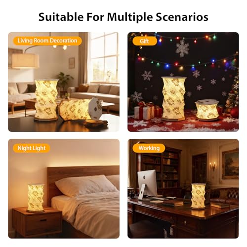 Birthday Flower Folding Lamp, Paper Lantern Lights, Japanese Gifts
