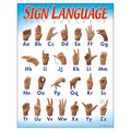 TREND Sign Language Learning Chart, Classroom Decor, 17" x 22"
