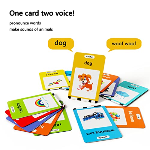 Lapare Audible Learning Toy with Music for Toddler Age 1 2 3 4 5, 520 Sight Words Talking Flash Cards Toy for Girls to Learn Alphabet Number Color Shapes and More (Pack of 2) - color: Pink, size: 520 Sight Words English (Pack of 2)